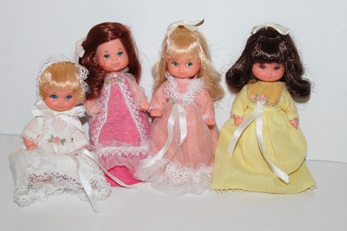 Vintage rosebud mattel dolls - mattel,