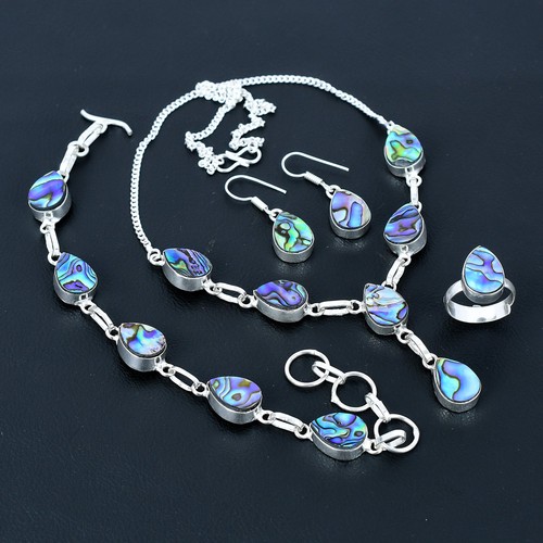 Abalone shell pear gemstone - pear,