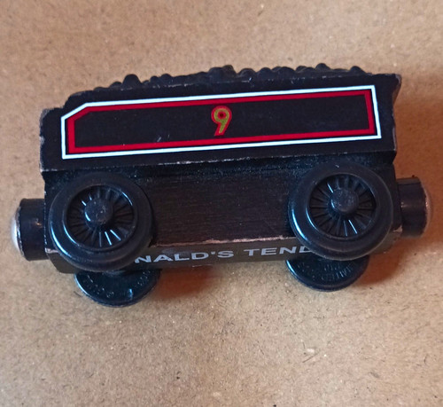 Wooden toy train tender wagon - toy, tender/wagon