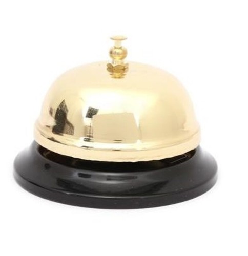 Emkay golden desk bell - emkay®,
