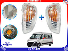 MIRROR INDICATOR LIGHT LENS FOR RENAULT MASTER MK3 LEFT RIGHT 4405993 4405992