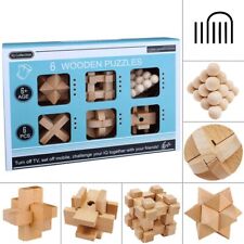 Ameego 6 3D Wooden Puzzles IQ