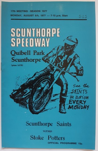 Scunthorpe stoke speedway - stoke,