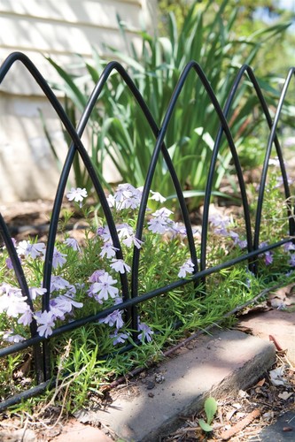 Gothic arch garden edge
