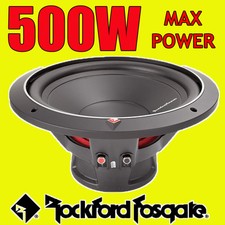 Rockford Fosgate 12" 12-inch 500W CAR AUDIO Punch Bass Sub Subwoofer 30cm 4ohm