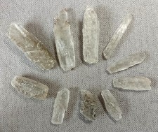 Selenite Crystals - Natural. Palaeocene clays, Shelford Pit, Sturry, Kent. 193g