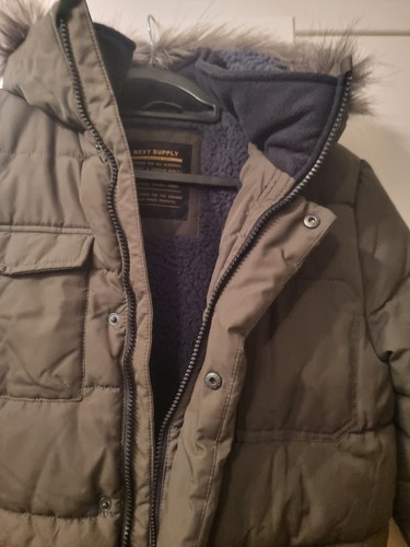 Boys navy next fleece - boys, lined