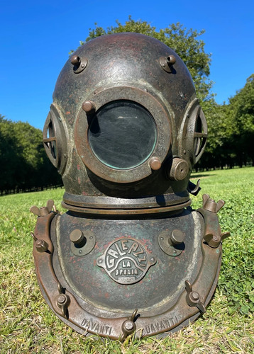 Galeazzi diving helmet - galeazzi,