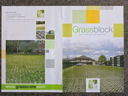 Grass concrete grasskerb - concrete,