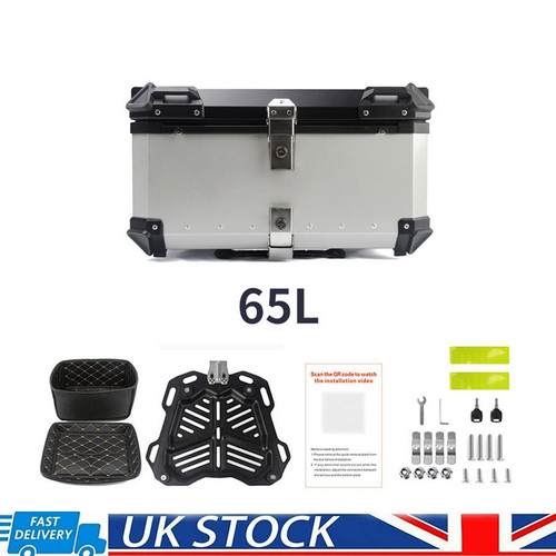 65l aluminium alloy motorcycle - aluminium,