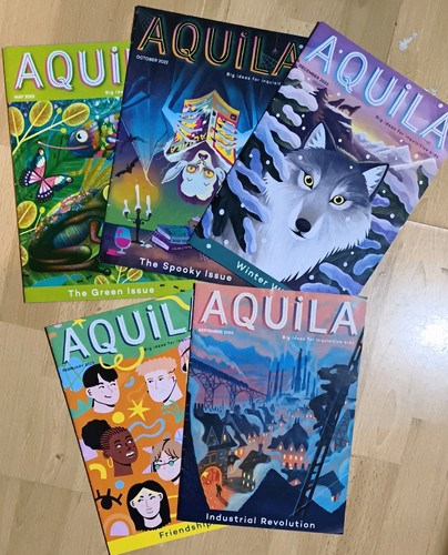 Aquila magazine back issues - back,