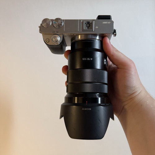 Sony alpha a6000 silver black - alpha, silver/black