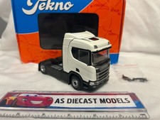 Tekno Scania R Series RHD Plain White 4x2 Tractor Unit Only 1/50