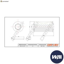 Oil filter dp1110 - filter, dp1110.11.0177
