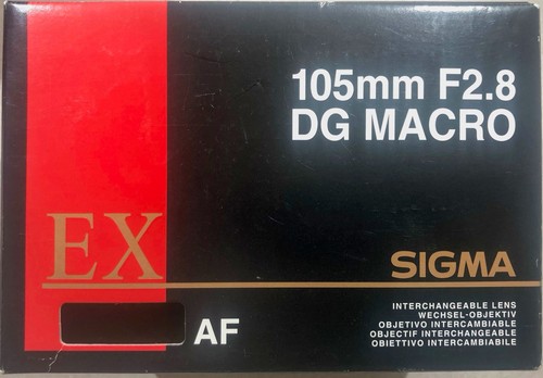 Sigma 105mm ex - 105mm, macro