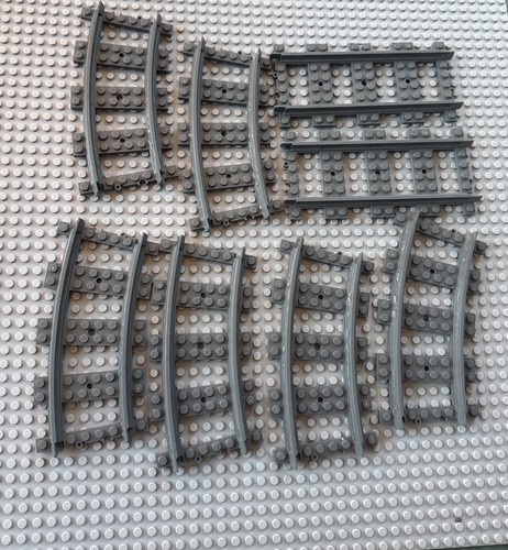 Lego train track rail pieces - track,