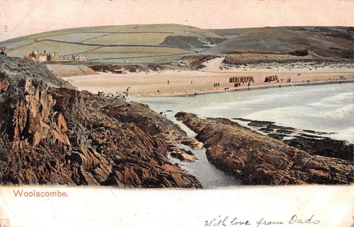 Woolacombe posted 1904 a - 1904, ~