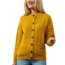 Irish Cardigan Sweater Women
