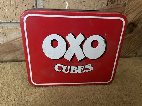 Vintage oxo tin 48 cubes - tin,