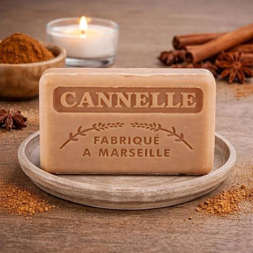 French soap cinnamon - savon, de