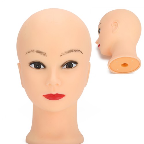 49cm bald mannequin - bald, wig