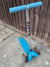 Micro Mini Scooter Blue Foot Brake Working Order