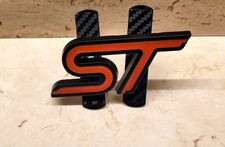 Black & Gloss Orange ST grill