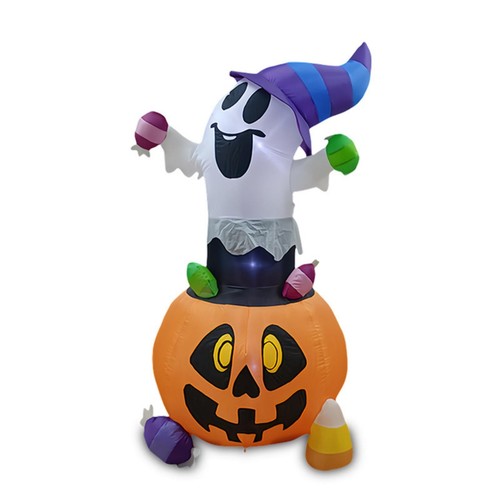 Ghost with jack - ghost, jack-o'-lantern
