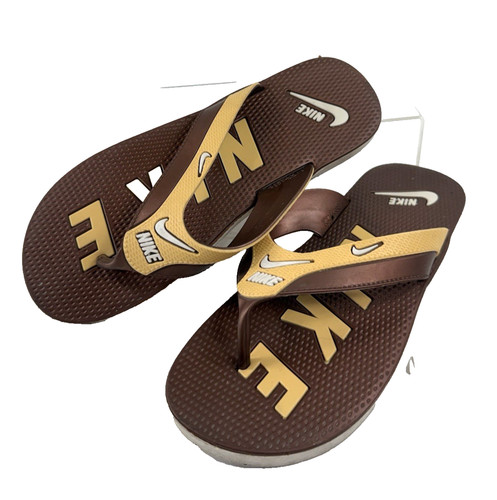 Nike thongs flip flops orange - flip,