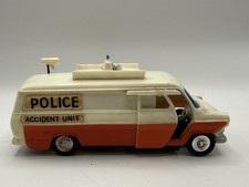 Vintage Telsada Plastic Ford Transit Police Toy Van Very Rare  Made In Hong Kong