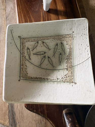 Laurel keeley fish shoal plate - keeley,