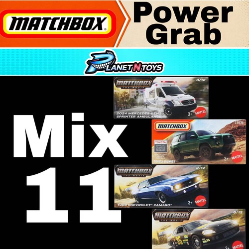 Matchbox power grabs 2026 mix - matchbox,