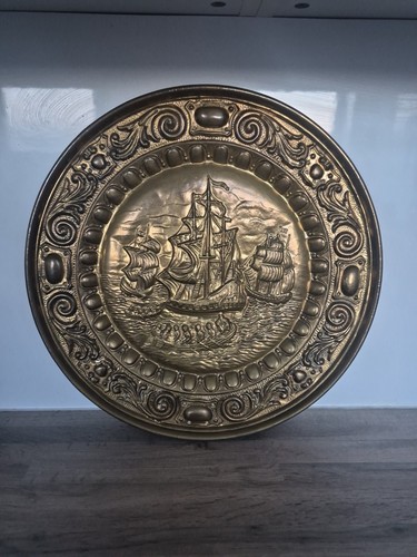 Vintage large brass - large, nautical