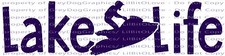 Lake Life Vinyl Decal Jetski