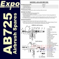 AB725 AIRBRUSH Spares Full