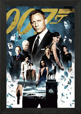 James Bond 007 Framed Wall Art