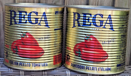 Empty rega tomato metal - x,