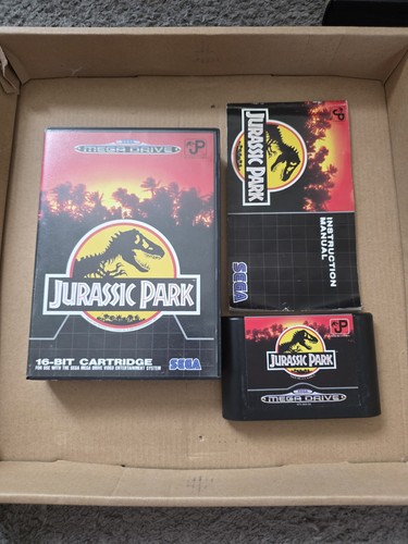 Sega mega drive - drive, jurassic