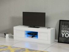 White High Gloss TV Unit With