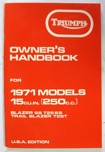 Triumph blazer trail - triumph,