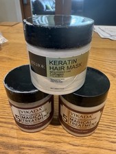 3 X Keratin Hair Mask Conditioner Shine