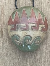 Aztec Style Ocarina Flute Folk Music Instrument Made In Mexico