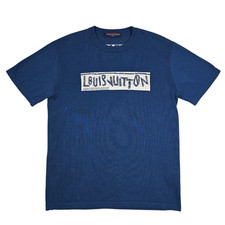 Louis Vuitton Mens Blue Cotton