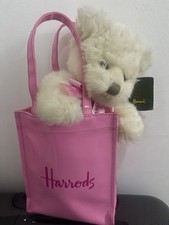 Harrods Vintage Bear in a Bag