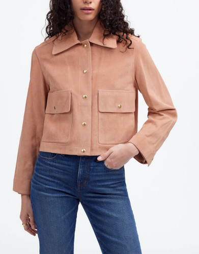 Womens tan suede - suede, leather