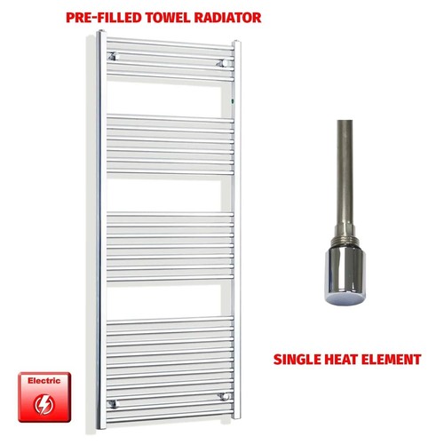 Chrome electric heated towel - chrome,