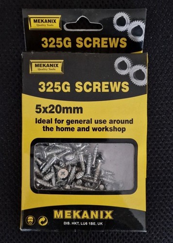 Mekanix 325g screws - 5, x