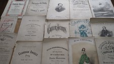 Collection Of Antique Sheet