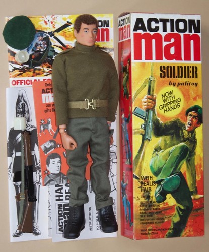 Action man 40th soldier with - 40th,