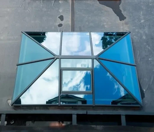 Aluminium skylight roof - aluminium,